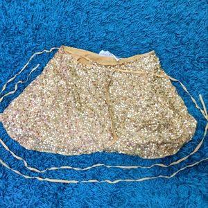 Jen's Pirate Booty Wrap Sequins Skirt